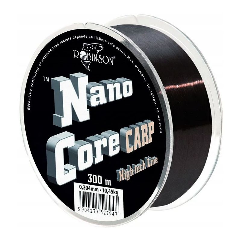 ŻYŁKA ROBINSON NANO CORE CARP 300m 0.30mm ŻYŁKA ROBINSON NANO CORE CARP 300m 0.30mm