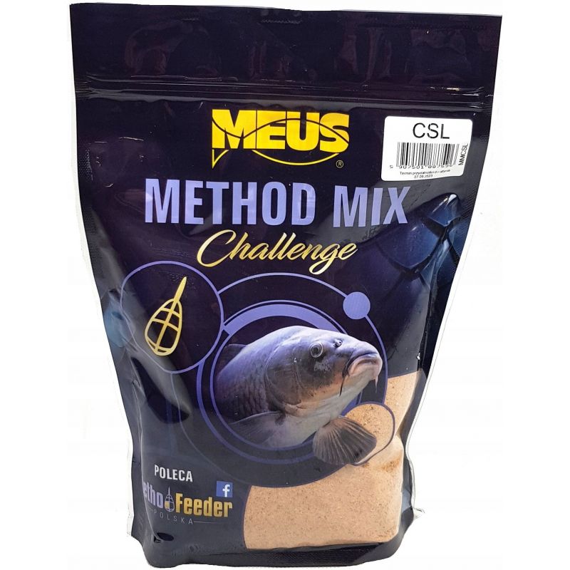 ZANĘTA MEUS CHALLENGE METHOD FEEDER 1kg CSL ZANĘTA MEUS CHALLENGE METHOD FEEDER 1kg CSL