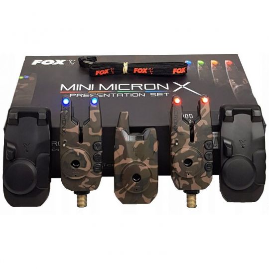 ZESTAW SYGNALIZATORÓW FOX MINI MICRON 2+1 CAMO