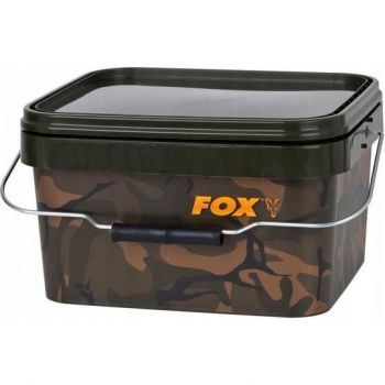 WIADRO FOX CAMOU SQUARE 5L BUCKET DO PRZYNĘT