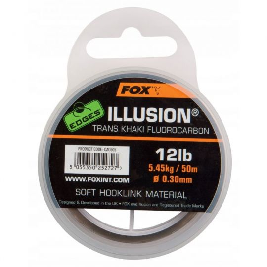 FLUOROCARBON FOX ILLUSION SOFT HOOKLINK 0.30mm FLUOROCARBON FOX ILLUSION SOFT HOOKLINK 0.30mm