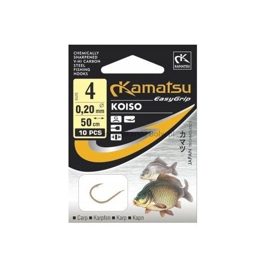 PRZYPON KAMATSU KONGER KOISO 50 KARP 5204 ROZ. 8 PRZYPON KAMATSU KONGER KOISO 50 KARP 5204 ROZ. 8