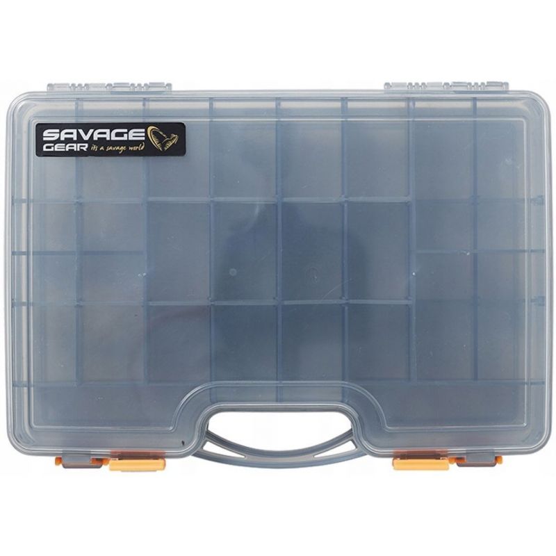 PUDEŁKO SAVAGE GEAR LUREBOX SMOKE L WODOODPORNE PUDEŁKO SAVAGE GEAR LUREBOX SMOKE L WODOODPORNE