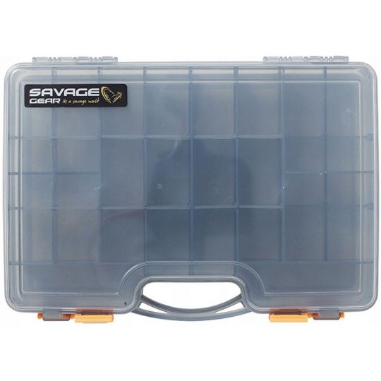 PUDEŁKO SAVAGE GEAR LUREBOX SMOKE L WODOODPORNE PUDEŁKO SAVAGE GEAR LUREBOX SMOKE L WODOODPORNE