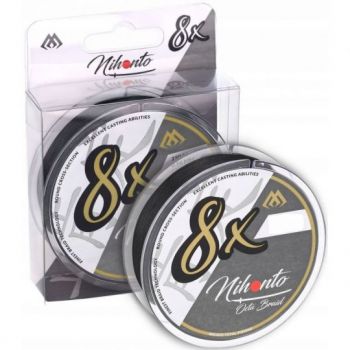 PLECIONKA PRZYPONOWA NIHONTO OCTA 10m BLACK 0,08mm