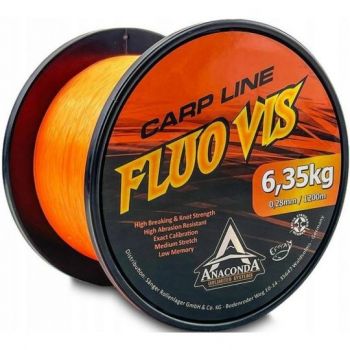 ŻYŁKA ANACONDA FLUOVIS CARP LINE 1200m 0,30mm ORAN