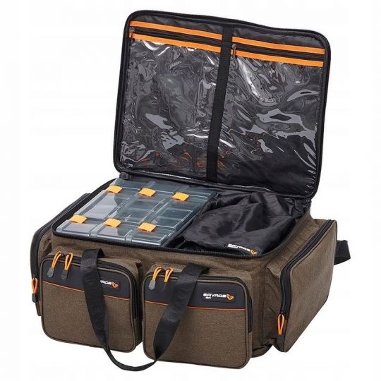 TORBA SAVAGE GEAR SYSTEM BOX XL + 3 PUDEŁKA 59L TORBA SAVAGE GEAR SYSTEM BOX XL + 3 PUDEŁKA 59L