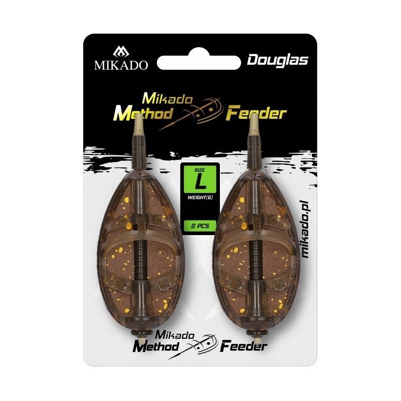 KOSZYCZEK MIKADO DO METHOD FEEDER DOUGLAS L 2x 50g KOSZYCZEK MIKADO DO METHOD FEEDER DOUGLAS L 2x 50g