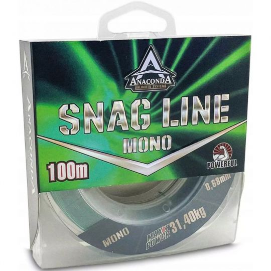 ŻYŁKA ANACONDA MONO SNAG LINE STRZAŁÓWKA 0,58mm ŻYŁKA ANACONDA MONO SNAG LINE STRZAŁÓWKA 0,58mm