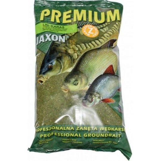 ZANĘTA JAXON PREMIUM LIN KARAŚ MARCEPAN 2,5kg ZIEL ZANĘTA JAXON PREMIUM LIN KARAŚ MARCEPAN 2,5kg ZIEL