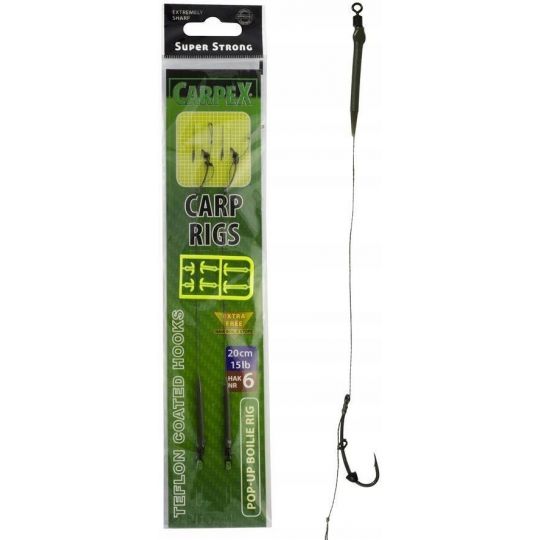 PRZYPON KARPIOWY ROBINSON POP-UP 20cm 15lbs HAK 6