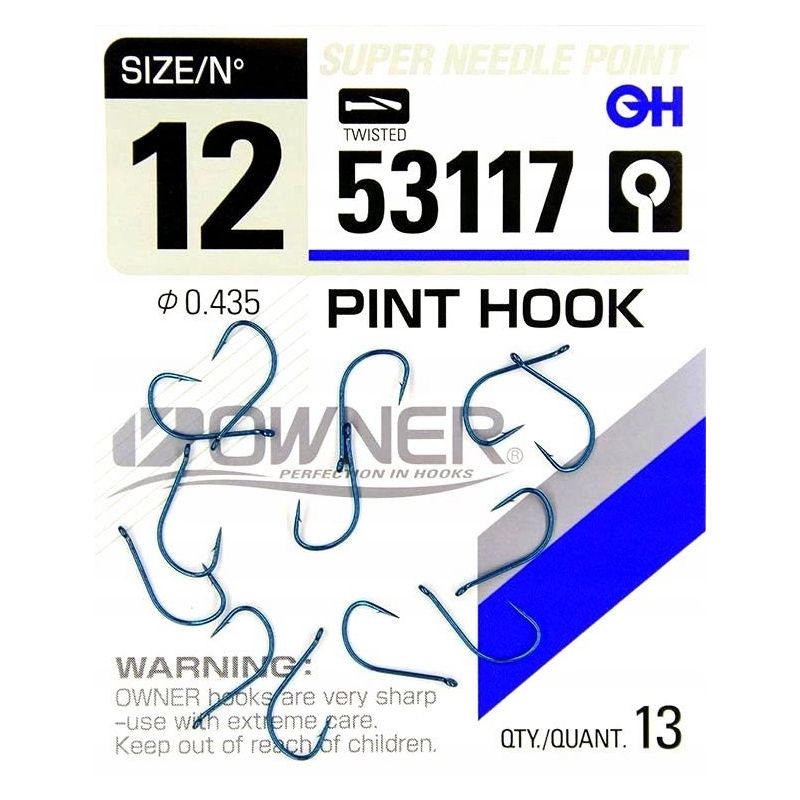HACZYKI OWNER PINT HOOK 53117 ROZMIAR 12 BLUE HACZYKI OWNER PINT HOOK 53117 ROZMIAR 12 BLUE