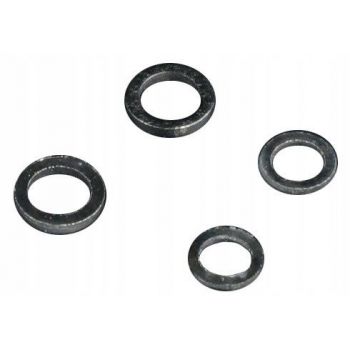 PIERŚCIEŃ ŁĄCZNIKOWY MIKADO 3.7mm CZARNY MAT 25szt
