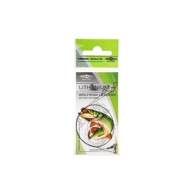 PRZYPON MIKADO WOLFRAMOWY 15cm 2,5kg 2szt PRZYPON MIKADO WOLFRAMOWY 15cm 2,5kg 2szt