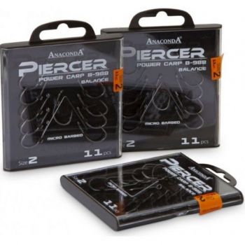 HAKI ANACONDA PIERCER B-988 11szt SIZE 4 BEZZADZIO