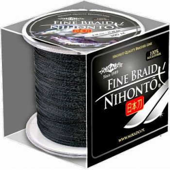 PLECIONKA NIHONTO FINE BRAID BLACK 0,12mm 300m