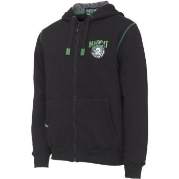 BLUZA MADCAT BADGE LOGO NA ZAMEK BLACK CAVIAR XL