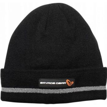 CZAPKA SAVAGE GEAR ZIMOWA REFLEX BEANIE BLACK