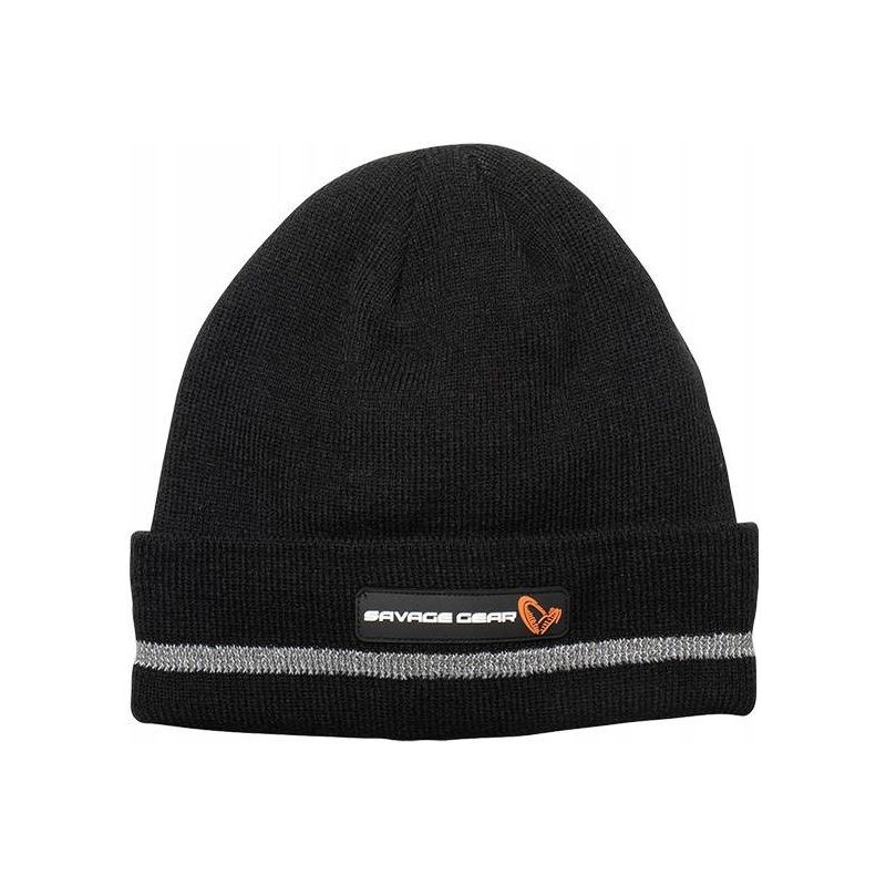 CZAPKA SAVAGE GEAR ZIMOWA REFLEX BEANIE BLACK CZAPKA SAVAGE GEAR ZIMOWA REFLEX BEANIE BLACK