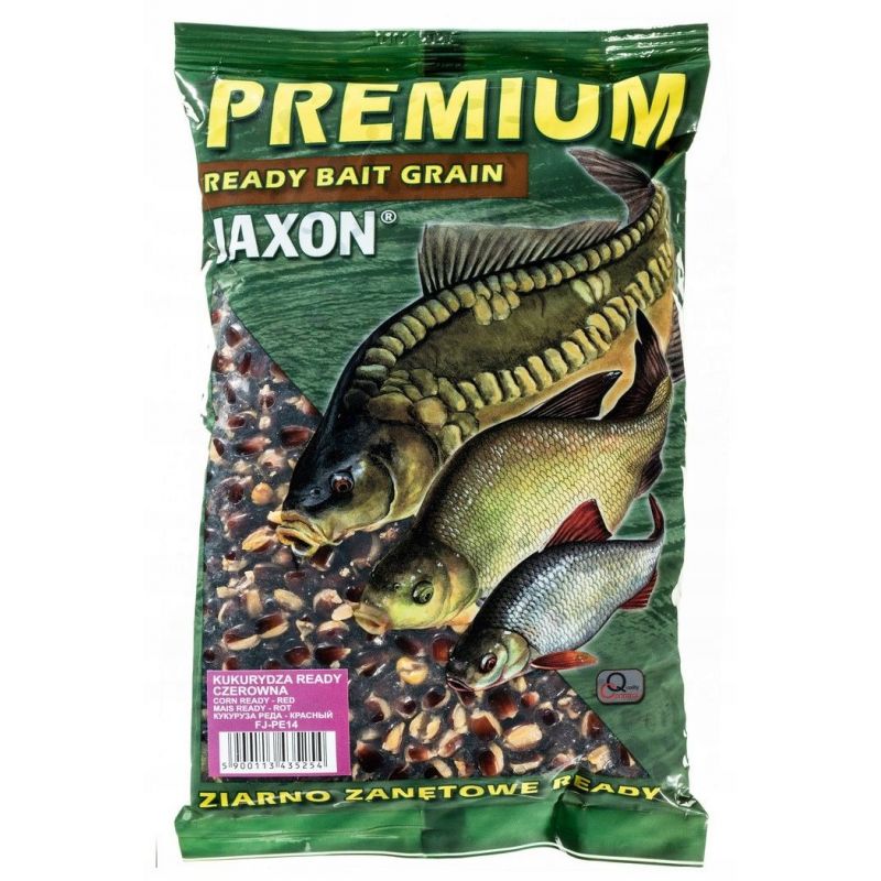 KUKURYDZA JAXON PREMIUM READY 1kg CZERWONA KUKURYDZA JAXON PREMIUM READY 1kg CZERWONA
