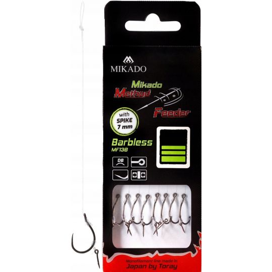 HACZYKI MIKADO METHOD FEEDER PRZYPON Z IGŁĄ 12 HACZYKI MIKADO METHOD FEEDER PRZYPON Z IGŁĄ 12