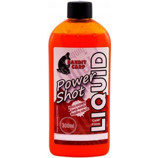 LIQUID BANDIT CARP POWER SHOT 300ml TRUSKAWKA RYBA LIQUID BANDIT CARP POWER SHOT 300ml TRUSKAWKA RYBA