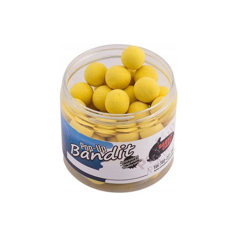 KULKI BANDIT CARP POP UP 16mm 200ml ANANAS KULKI BANDIT CARP POP UP 16mm 200ml ANANAS
