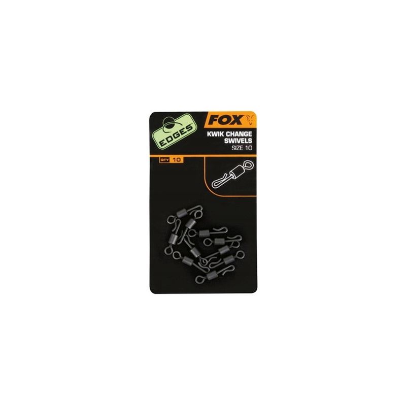 KRĘTLIK SZYBKIEJ WYMIANY FOX CHANGE SWIVEL ROZ. 10 KRĘTLIK SZYBKIEJ WYMIANY FOX CHANGE SWIVEL ROZ. 10