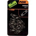 KRĘTLIK FOX SWIVELS ROZ. 10 KARPIOWY