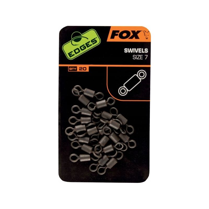 KRĘTLIK FOX SWIVELS ROZ. 10 KARPIOWY KRĘTLIK FOX SWIVELS ROZ. 10 KARPIOWY