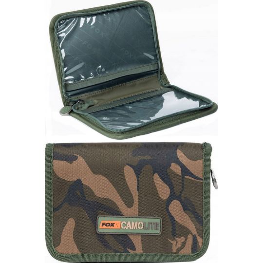 ETUI NA DOKUMENTY KARTĘ WĘDKARSKA FOX CAMOLITE ETUI NA DOKUMENTY KARTĘ WĘDKARSKA FOX CAMOLITE