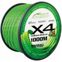PLECIONKA MISTRALL SHIRO X4 1000m ZIELONA 0,25mm