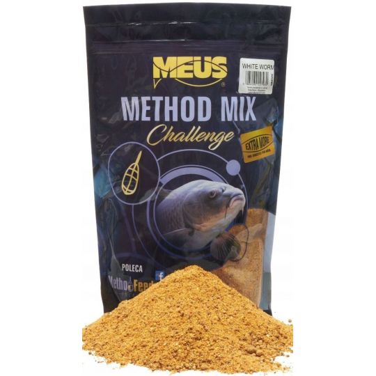 ZANĘTA MEUS CHALLENGE FEEDER MIX 1KG WHITE WORM ZANĘTA MEUS CHALLENGE FEEDER MIX 1KG WHITE WORM