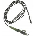 ZESTAW MIKADO LEADCORE 80cm Z BEZPIECZNYM KLIPSEM