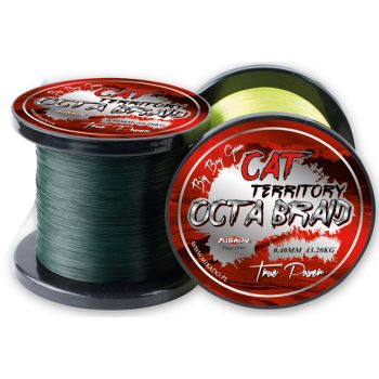 PLECIONKA CAT TERRITORY OCTA BRAID 300m 0,50mm ŻÓŁ