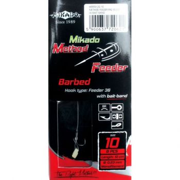 HACZYKI MIKADO METHOD FEEDER ŻYŁKA Z GUMKĄ nr.6