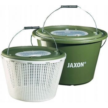WIADRO JAXON SADZYK DO PRZECHOWYWANIA ŻYWCA 2 W 1