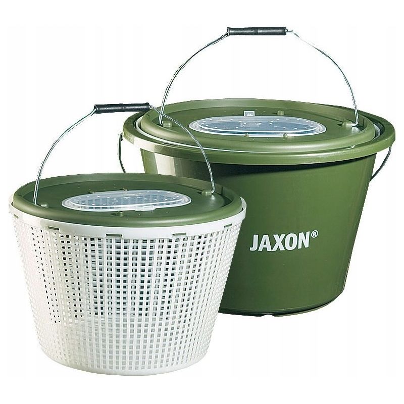 WIADRO JAXON SADZYK DO PRZECHOWYWANIA ŻYWCA 2 W 1