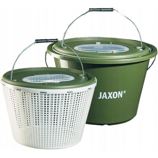 WIADRO JAXON SADZYK DO PRZECHOWYWANIA ŻYWCA 2 W 1