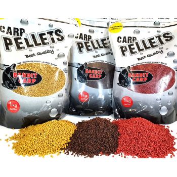 PELLET BANDIT CARP 2MM CITRO SQUID 1KG