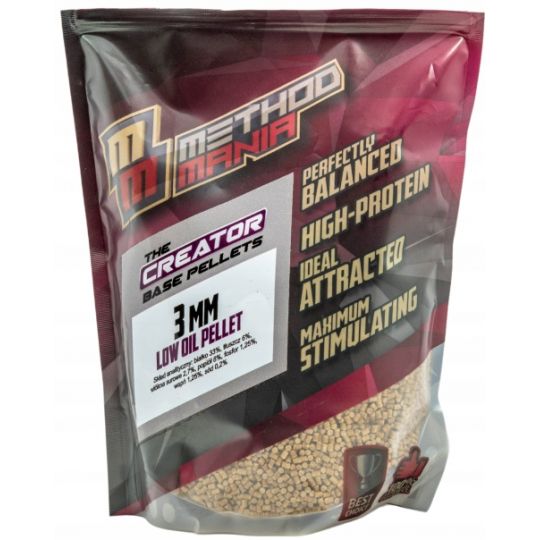 PELLET ZANĘTOWY METHOD MANIA 900g 3mm CREATOR PELLET ZANĘTOWY METHOD MANIA 900g 3mm CREATOR
