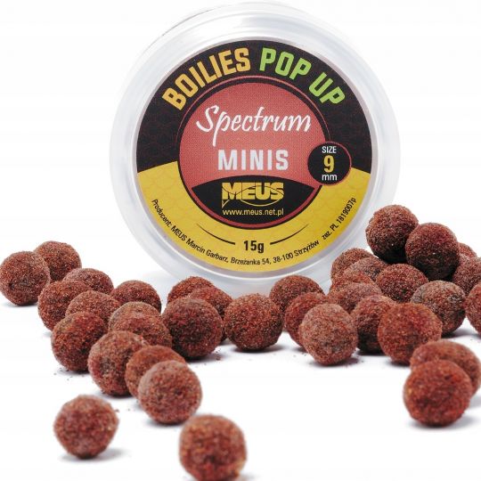 KULKI MEUS SPECTRUM POP UP 9MM MINIS ORZECH TYGRYS KULKI MEUS SPECTRUM POP UP 9MM MINIS ORZECH TYGRYS