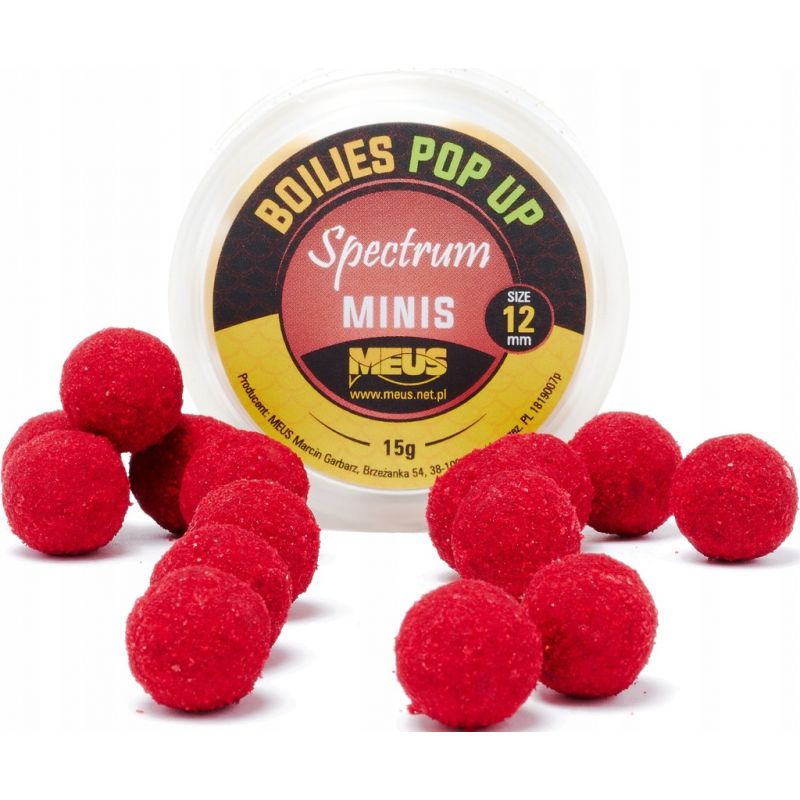 KULKI MEUS SPECTRUM POP UP 12MM MINIS OGNISTA RÓŻA KULKI MEUS SPECTRUM POP UP 12MM MINIS OGNISTA RÓŻA