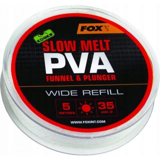SIATKA PVA FOX SLOW MELT WIDE 25mm 5m ZAPASOWA