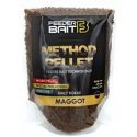 PELLET FEEDER BAIT METHOD MAGGOT ROBAK 800g 2mm