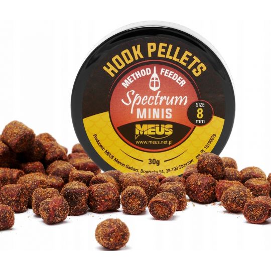 PELLET MEUS HOOK SPECTRUM MINIS 12MM DANGEROUS PELLET MEUS HOOK SPECTRUM MINIS 12MM DANGEROUS