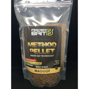 PELLET FEEDER BAIT METHOD MAGGOT ROBAK 800g 2mm