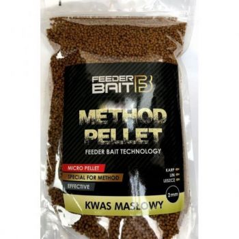PELLET FEEDER BAIT METHOD KWAS MASŁOWY 800g 2mm