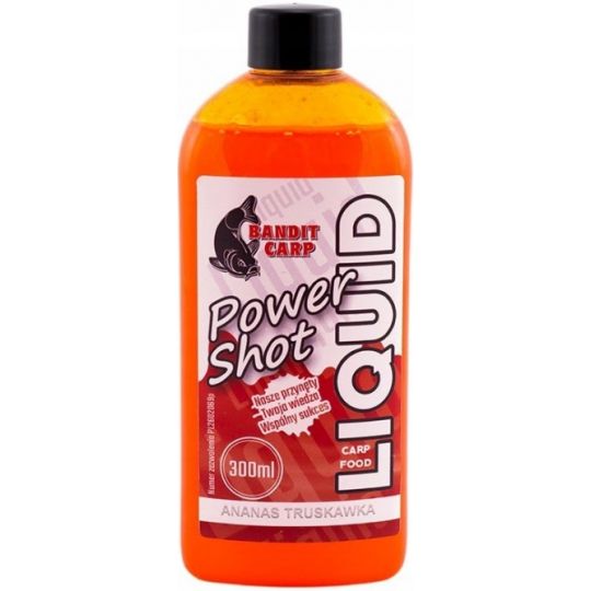 Bandit Carp Power Shot Liquid 300ml Czekolada/Pom. Bandit Carp Power Shot Liquid 300ml Czekolada/Pom.