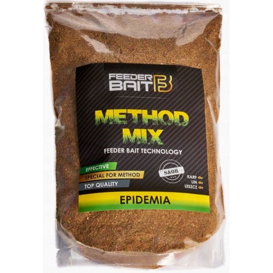 ZANĘTA FEEDER BAIT FB METHOD MIX EPIDEMIA 800g ZANĘTA FEEDER BAIT FB METHOD MIX EPIDEMIA 800g